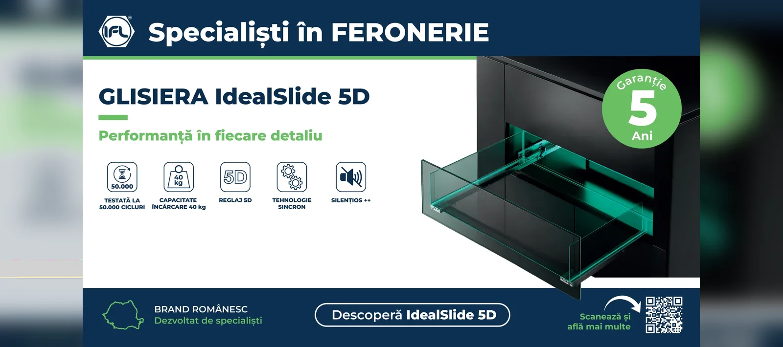 Glisiera IdealSlide 5D