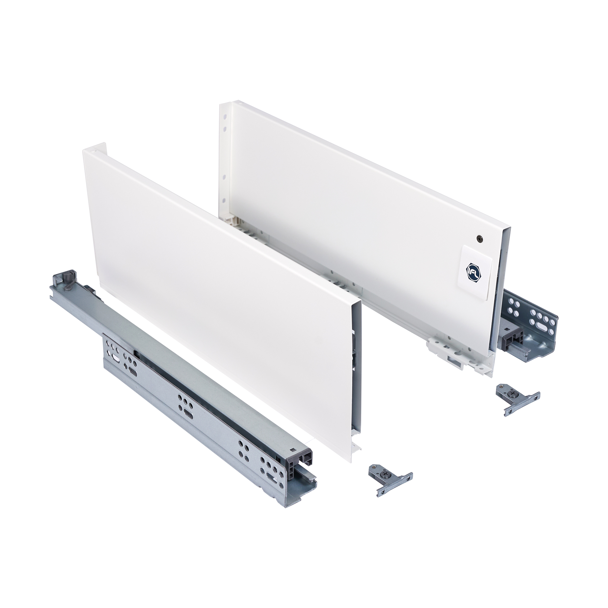 Set laterale metalice IDEALBOX Slim H 178 mm