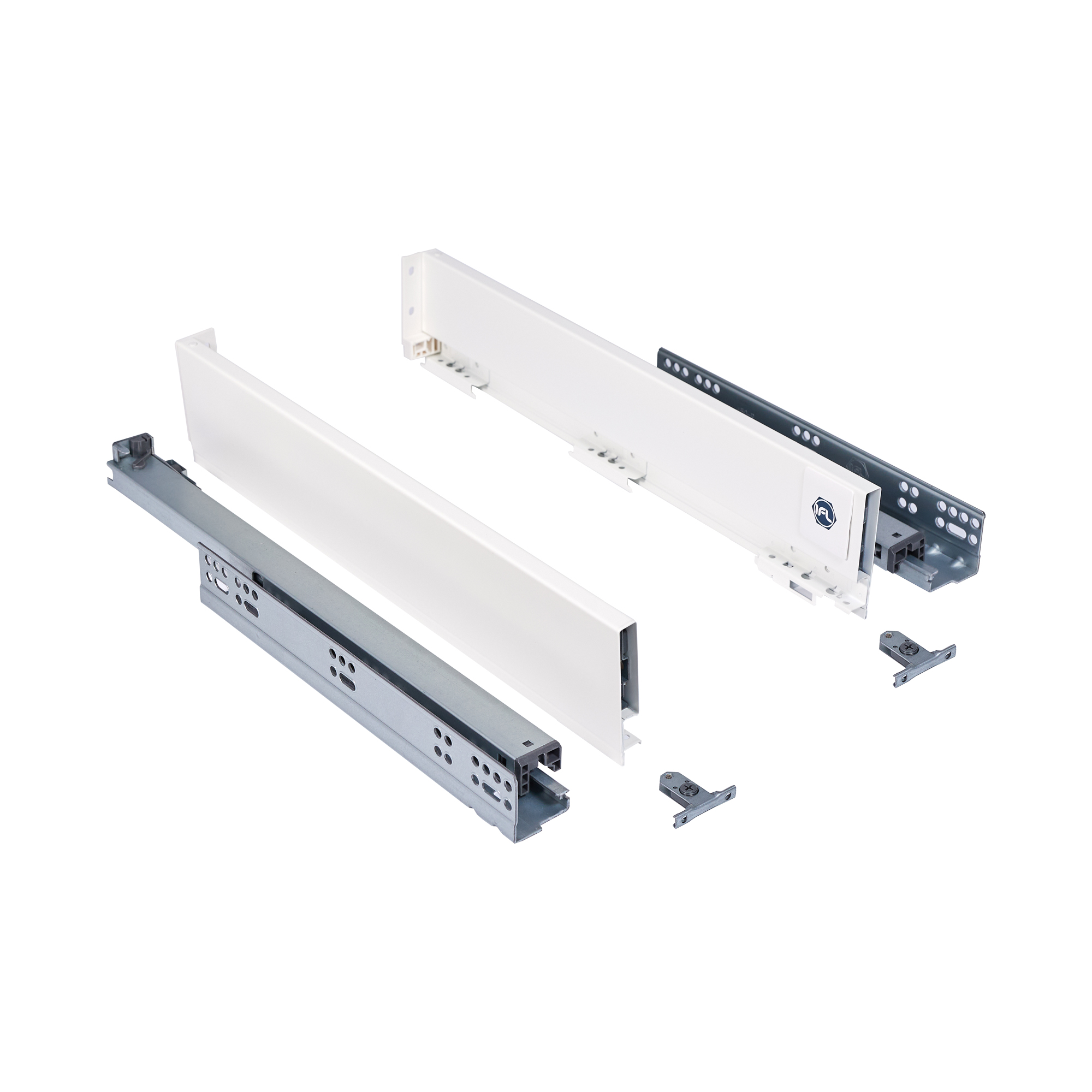 Set laterale metalice IDEALBOX Slim H 93 mm
